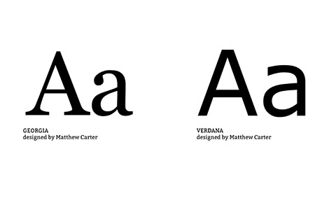 Serif and Sans Serif